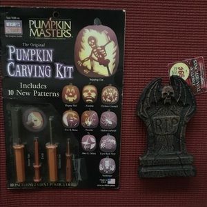 Pumpkin carving kit booklet